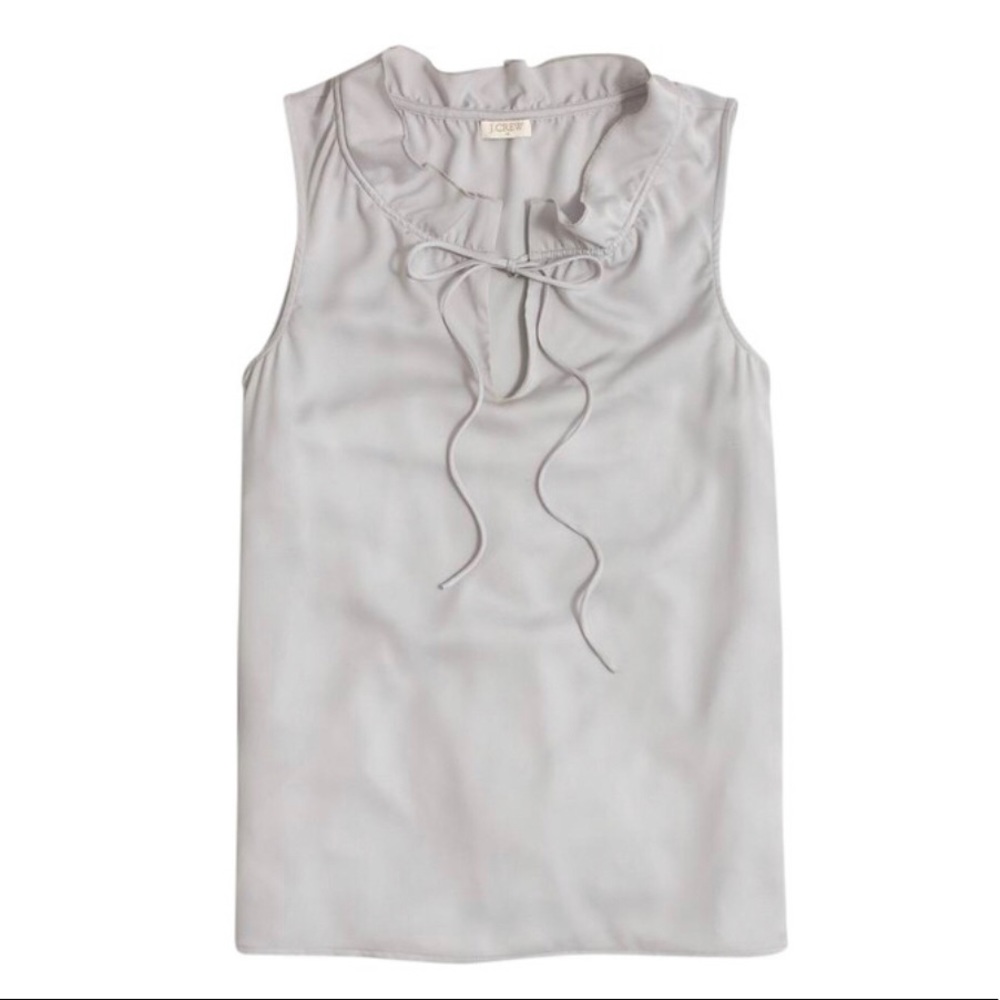 J. Crew Ruffle Neck Cami Blouse